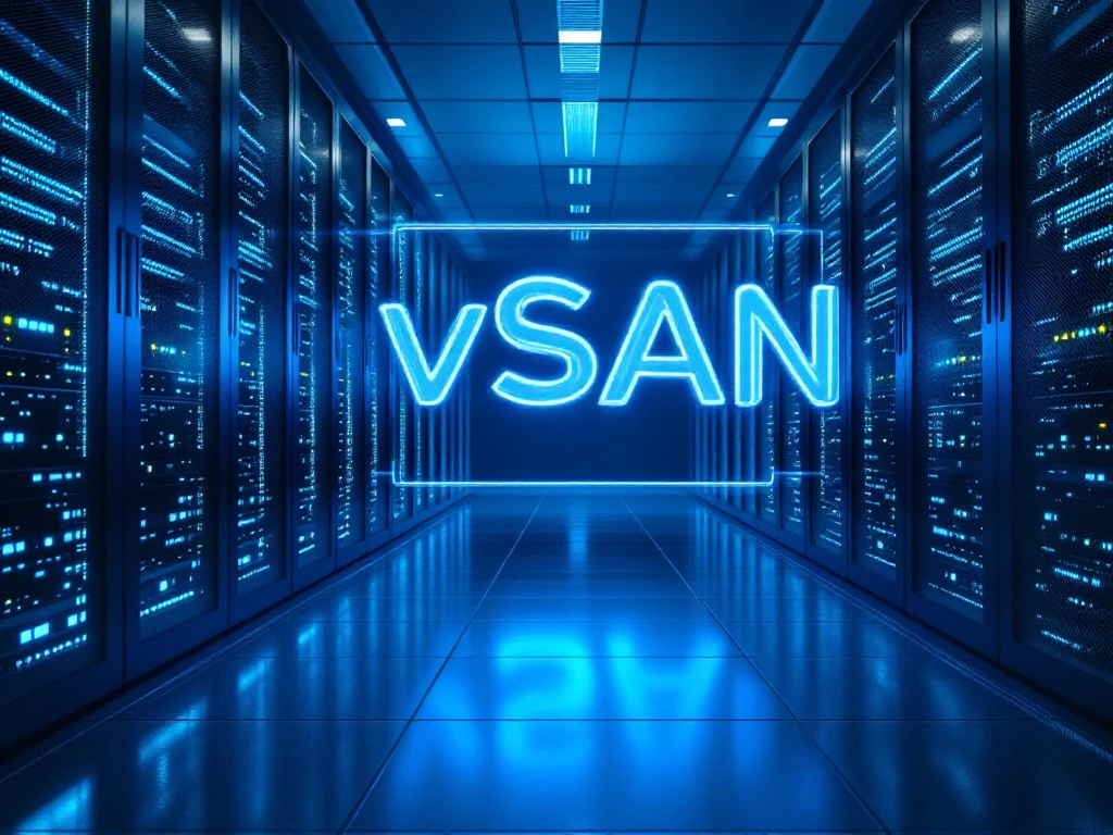 What is VMware vSAN and how does it compare to traditional storage?