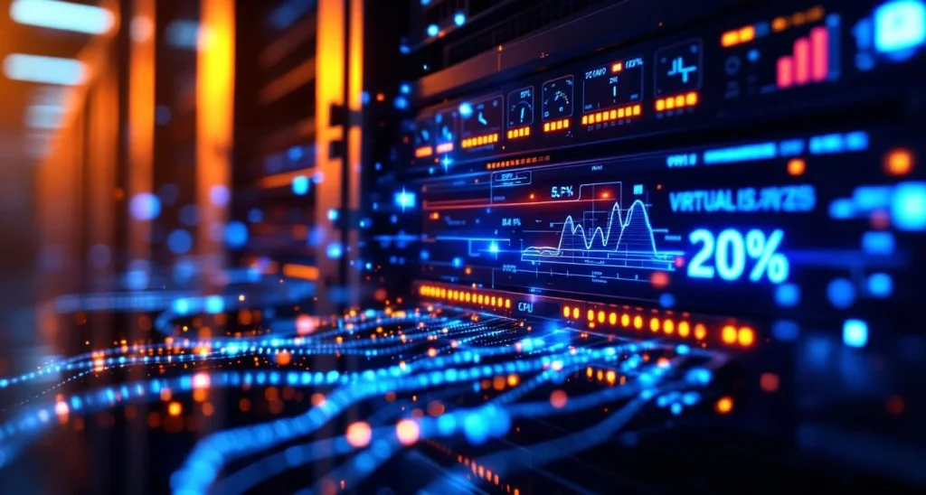 How does VMware handle resource contention?
