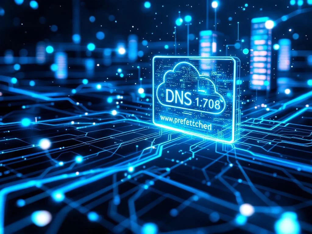 What is DNS prefetching and how does it benefit web performance?